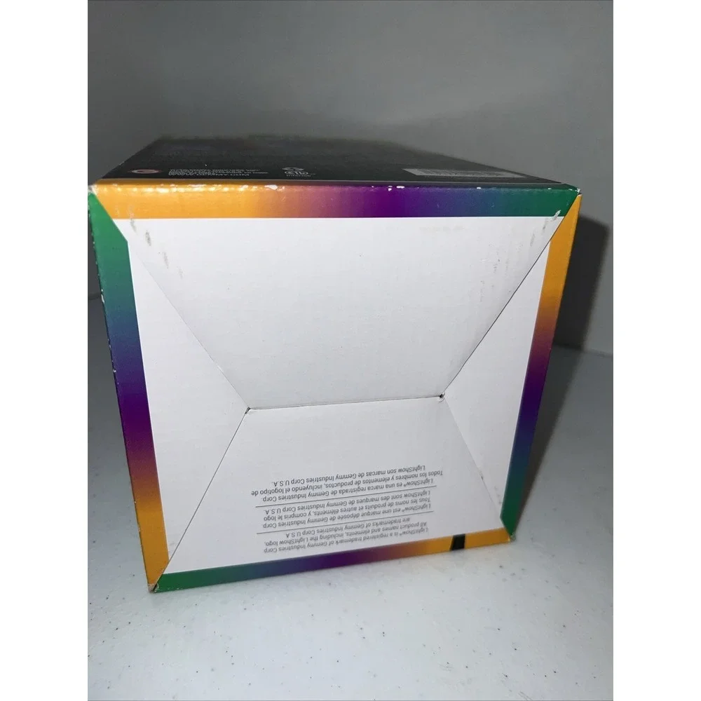 Gemmy‎ Halloween LED Projection NeonGlo Skulls #1026626 Orange/Purple/Green